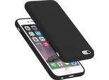 Cadorabo Custodia Protettiva Per Apple Iphone 6 Plus / 6S Plus Custodia In Nero Cellulare Custodia Cover Tpu Etui