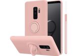 Cadorabo Custodia Per Samsung Galaxy S9 Plus Custodia Protettiva In Rosa Custodia Del Telefono Cellulare Tpu Custodia Cover