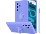 Cadorabo Custodia Per Huawei P40 Pro / P40 Pro+ Custodia Protettiva In Viola Custodia Per Cellulare Custodia Tpu Cover