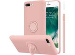 Custodia Cadorabo Per Apple Iphone 7 Plus / 7S Plus / 8 Plus Custodia Protettiva In Rosa Custodia Per Cellulare Tpu Custodia Cover