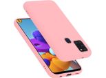Cadorabo Custodia Protettiva Per Samsung Galaxy A21S In Rosa Custodia Del Telefono Cellulare Custodia Cover Tpu Etui