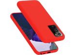 Cadorabo Custodia Protettiva Per Samsung Galaxy Note 20 Ultra In Rosso Custodia Del Telefono Cellulare Custodia Cover Tpu Etui