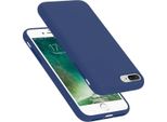 Cadorabo Custodia Protettiva Per Apple Iphone 7 Plus / 7S Plus / 8 Plus Custodia In Blu Cellulare Custodia Cover Tpu Etui