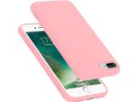 Cadorabo Custodia Protettiva Per Apple Iphone 7 Plus / 7S Plus / 8 Plus Custodia In Rosa Telefono Cellulare Custodia Cover Tpu Etui