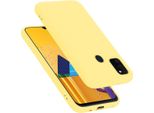 Cadorabo Custodia Protettiva Per Samsung Galaxy M21 / M30S Custodia In Giallo Telefono Cellulare Custodia Cover Tpu Etui