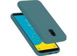 Cadorabo Custodia Protettiva Per Samsung Galaxy J6 2018 Cover In Verde Cellulare Custodia Cover Tpu Etui