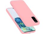 Cadorabo Custodia Protettiva Per Samsung Galaxy S20 Fe In Rosa Custodia Del Telefono Cellulare Custodia Cover Tpu Etui