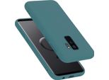Cadorabo Custodia Protettiva Per Samsung Galaxy S9 Plus Custodia In Verde Telefono Cellulare Custodia Cover Tpu Etui