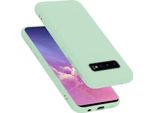 Cadorabo Custodia Protettiva Per Samsung Galaxy S10 4G Custodia In Verde Telefono Cellulare Custodia Cover Tpu Etui