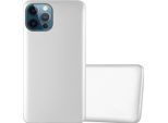 Cadorabo Custodia Protettiva Per Apple Iphone 12 Pro Max In Argento Custodia Del Telefono Cellulare Custodia In Silicone Tpu Cover Case