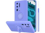 Cadorabo Custodia Per Huawei P40 Pro / P40 Pro+ Custodia Protettiva In Viola Custodia Per Cellulare Custodia Tpu Cover