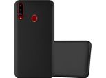 Cadorabo Custodia Protettiva Per Samsung Galaxy A20S In Nero Custodia Per Cellulare Custodia In Silicone Tpu Cover Case