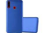 Cadorabo Custodia Protettiva Per Samsung Galaxy A20S In Blu Custodia Del Telefono Cellulare Custodia In Silicone Tpu Custodia Cover Case