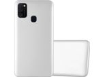 Cadorabo Custodia Protettiva Per Samsung Galaxy M21 / M30S In Argento Custodia Del Telefono Cellulare Custodia In Silicone Tpu Cover Case