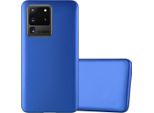 Cadorabo Custodia Protettiva Per Samsung Galaxy S20 Ultra In Blu Custodia Per Cellulare Custodia In Silicone Tpu Cover Case