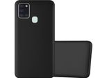 Cadorabo Custodia Protettiva Per Samsung Galaxy A21S In Nero Custodia Del Telefono Cellulare Tpu Custodia In Silicone Cover Case