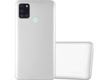 Cadorabo Custodia Protettiva Per Samsung Galaxy A21S In Argento Custodia Del Telefono Cellulare Custodia In Silicone Tpu Cover Case