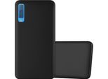Cadorabo Custodia Protettiva Per Samsung Galaxy A7 2018 Cover In Nero Custodia Per Telefono Cellulare Tpu Custodia In Silicone Cover Case