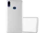 Cadorabo Custodia Protettiva Per Samsung Galaxy A10S / M01S In Argento Custodia Del Telefono Cellulare Tpu Custodia In Silicone Cover Case