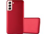 Cadorabo Custodia Protettiva Per Samsung Galaxy S21 5G In Rosso Custodia Del Telefono Cellulare Custodia In Silicone Tpu Custodia Cover