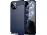 Custodia Cadorabo Per Apple Iphone 11 Pro Max In Blu Custodia Protettiva In Tpu Cover Per Telefono Cellulare