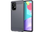 Custodia Cadorabo Per Samsung Galaxy A91 / S10 Lite / M80S In Tpu Grigio Protettivo Custodia Cover Telefono Cellulare