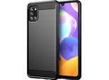 Custodia Cadorabo Per Samsung Galaxy A31 In Tpu Nero Protettivo Custodia Cover Telefono Cellulare