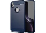 Custodia Cadorabo Per Apple Iphone Xr In Blu Custodia Protettiva In Tpu Custodia Cover Telefono Cellulare