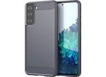 Custodia Cadorabo Per Samsung Galaxy S21 Plus In Tpu Grigio Protettivo Custodia Cover Telefono Cellulare