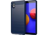 Custodia Cadorabo Per Samsung Galaxy A10E / A20E In Tpu Blu Protettivo Custodia Cover Telefono Cellulare