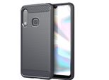 Custodia Cadorabo Per Samsung Galaxy A70E In Tpu Grigio Protettivo Custodia Cover Telefono Cellulare