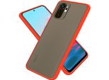 Cadorabo Custodia Per Xiaomi Redmi Note 10 4G / Redmi Note 10S Copertura Protettiva In Trasparente Custodia Per Cellulare Custodia Protettiva Ibrida