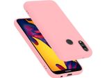 Cadorabo Custodia Protettiva Per Huawei P20 Lite 2018 / Nova 3E Custodia In Rosa Per Telefono Cellulare Custodia Cover Tpu Custodia