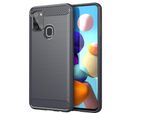 Custodia Cadorabo Per Samsung Galaxy A21S In Tpu Grigio Protettivo Custodia Cover Telefono Cellulare