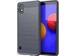 Custodia Cadorabo Per Samsung Galaxy A10 / M10 In Tpu Grigio Protettivo Custodia Cover Telefono Cellulare