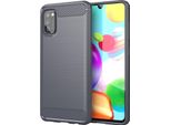Custodia Cadorabo Per Samsung Galaxy A41 In Tpu Grigio Protettivo Custodia Cover Telefono Cellulare
