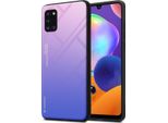 Cadorabo Custodia Per Samsung Galaxy A31 Custodia Protettiva In Nero Custodia Del Telefono Cellulare Custodia Tpu Cover Vetro Temperato Custodia