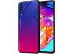 Cadorabo Custodia Per Samsung Galaxy A70 / A70S Cover Protettiva In Nero Custodia Per Cellulare Tpu Custodia Cover Vetro Temperato