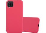 Cadorabo Custodia Per Samsung Galaxy A12 / M12 Custodia Protettiva In Rosso Custodia Del Telefono Cellulare Tpu Custodia In Silicone Copertura