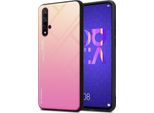Cadorabo Custodia Per Honor 20 / 20S / Huawei Nova 5T Copertura Protettiva In Nero Telefono Cellulare Custodia Tpu Custodia Cover Vetro Temperato