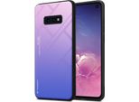 Cadorabo Custodia Per Samsung Galaxy S10E Custodia Protettiva In Nero Custodia Per Telefono Cellulare Tpu Custodia Cover Vetro Temperato Custodia