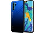 Cadorabo Custodia Per Huawei P30 Pro Custodia Protettiva In Nero Custodia Per Telefono Cellulare Custodia Tpu Cover Vetro Temperato Custodia