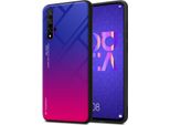 Cadorabo Custodia Per Honor 20 / 20S / Huawei Nova 5T Copertura Protettiva In Nero Telefono Cellulare Custodia Tpu Custodia Cover Vetro Temperato