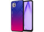 Cadorabo Custodia Per Huawei Nova 6 Se / P40 Lite / Nova 7I Custodia Protettiva In Nero Custodia Per Cellulare Tpu Etui Cover Case Temperato