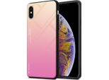 Cadorabo Custodia Per Apple Iphone Xs Max Custodia Protettiva In Nero Custodia Del Telefono Cellulare Custodia Tpu Custodia Cover Case Vetro Temperato