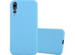 Custodia Cadorabo Per Huawei P20 Pro / P20 Plus Custodia Protettiva In Blu Custodia Del Telefono Cellulare Tpu Silicone Custodia Cover