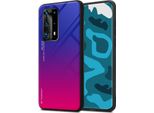 Cadorabo Custodia Per Huawei P40 Pro / P40 Pro+ Custodia Protettiva In Nero Custodia Per Cellulare Custodia In Tpu Custodia Cover Custodia In Vetro Temperato