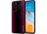 Cadorabo Custodia Per Huawei P40 Custodia Protettiva In Rosa Custodia Per Telefono Cellulare Custodia Tpu Custodia Cover Vetro Temperato