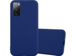 Custodia Cadorabo Per Samsung Galaxy S20 Fe Custodia Protettiva In Blu Custodia Del Telefono Cellulare Tpu Silicone Custodia Cover