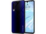Cadorabo Custodia Per Huawei P30 Cover Protettiva In Viola Custodia Del Telefono Cellulare Tpu Custodia Cover Vetro Temperato